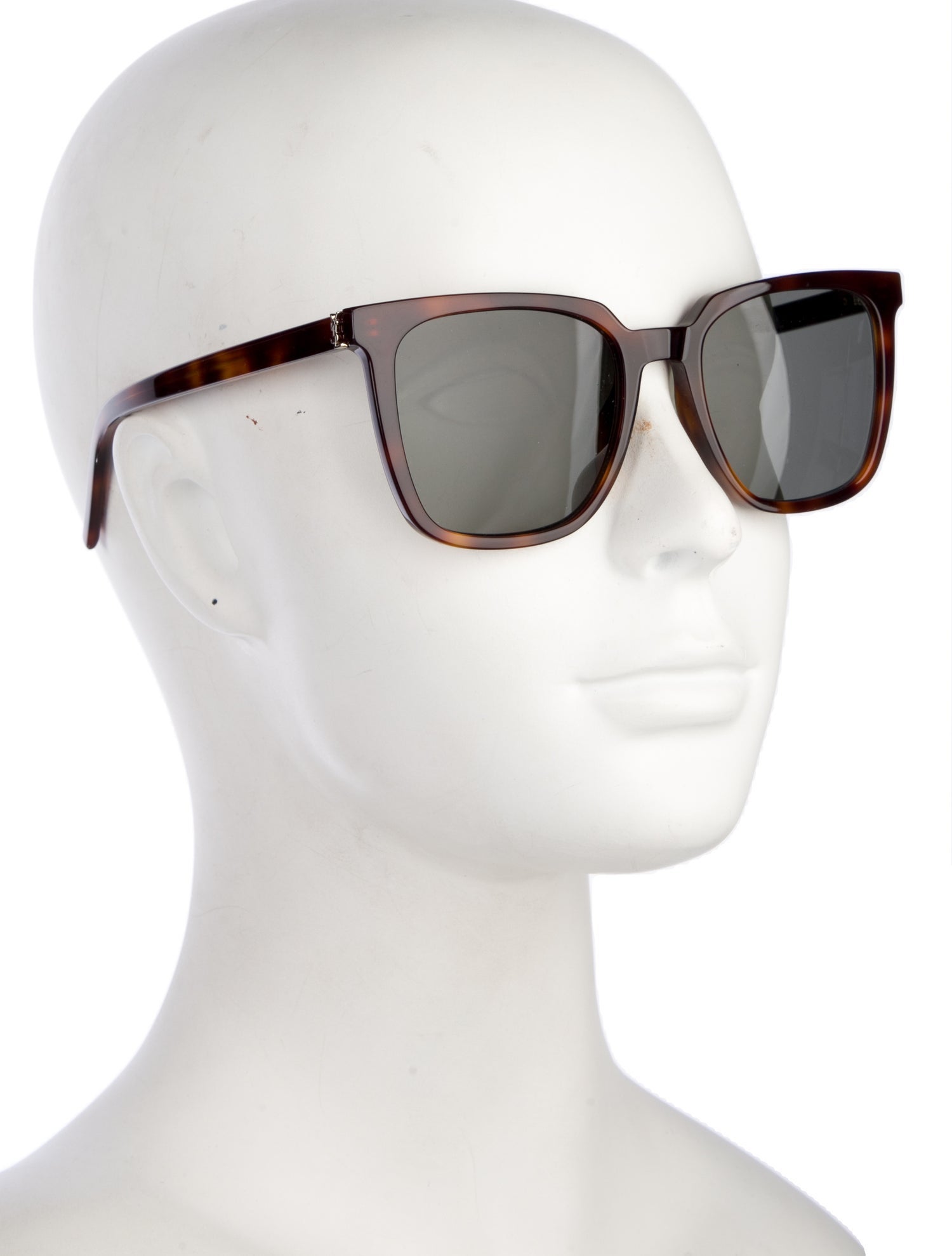 Saint Laurent Square Tinted Sunglasses